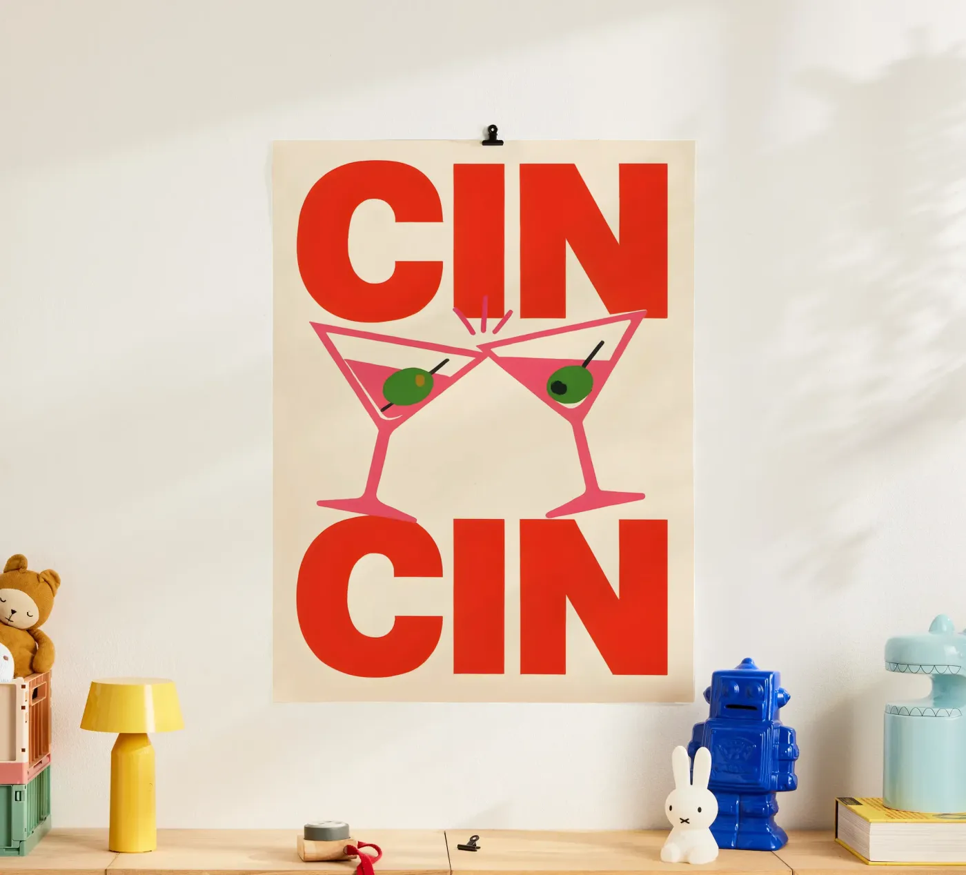 CIN CIN poster van Wall of Whispers