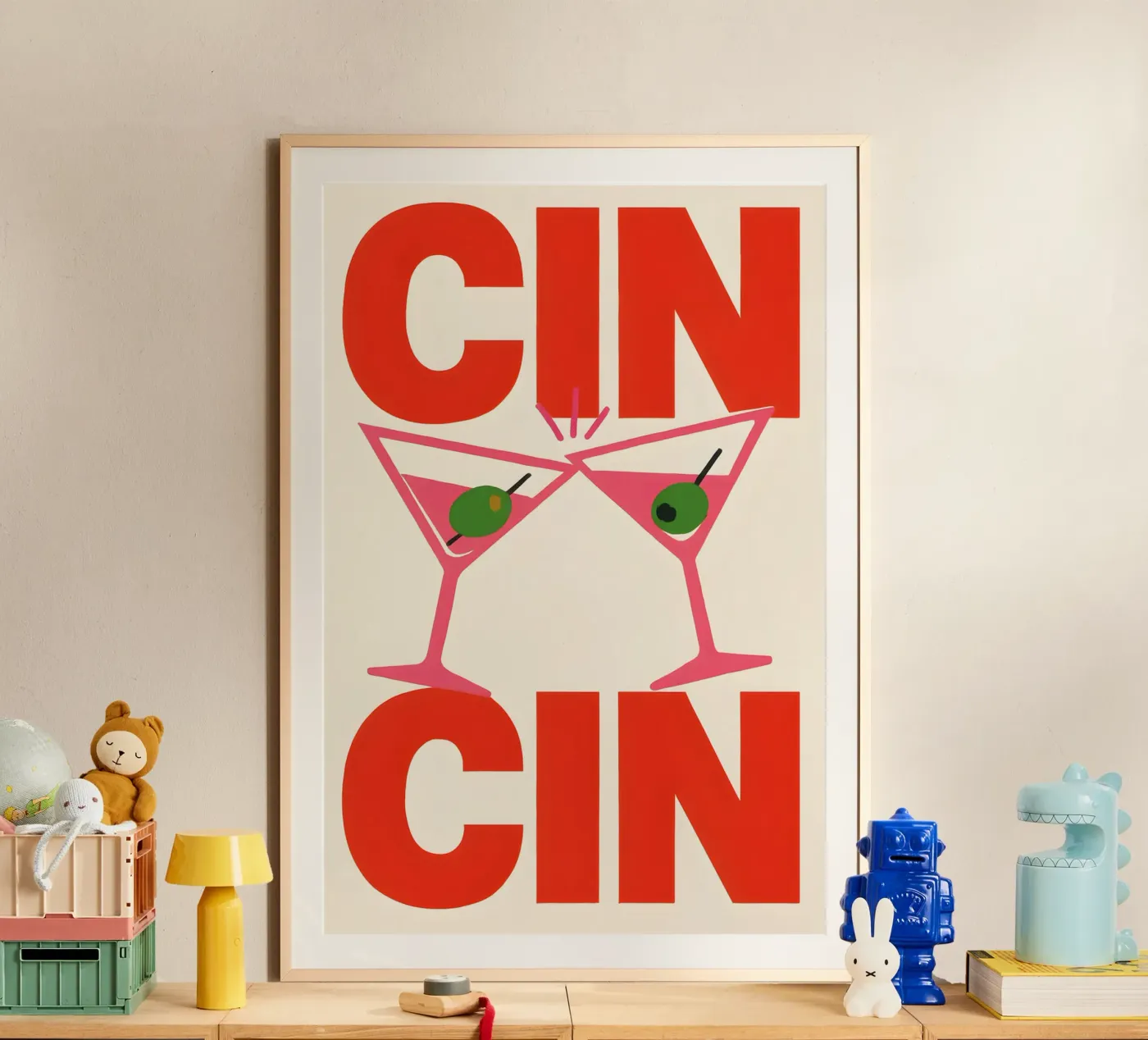 CIN CIN poster van Wall of Whispers
