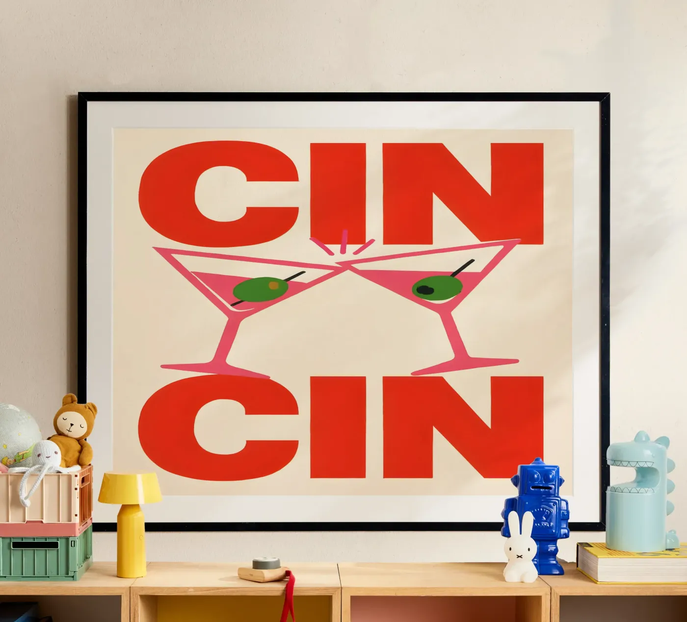 CIN CIN poster da Wall of Whispers