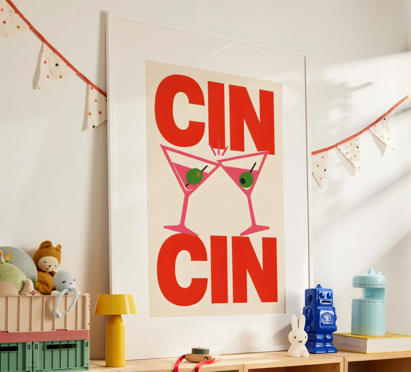 CIN CIN poster van Wall of Whispers