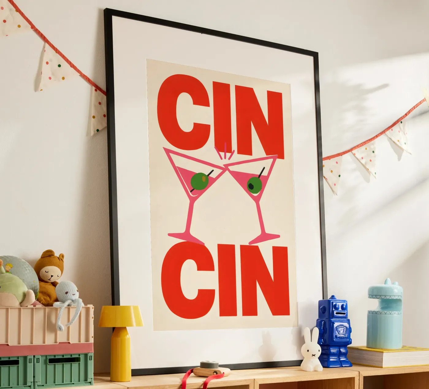 CIN CIN poster van Wall of Whispers