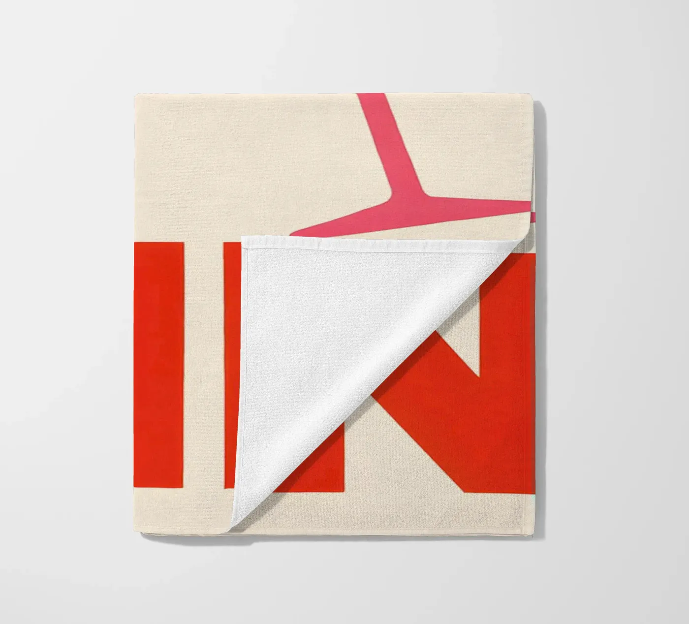 CIN CIN beach towel by Wall of Whispers