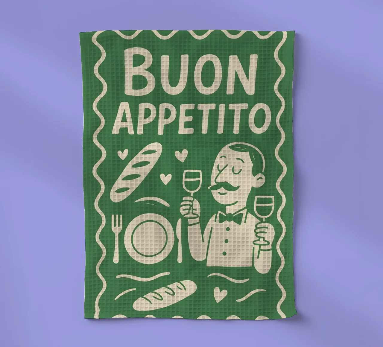 Buon Appetito canovaccio da cucina da Wall of Whispers