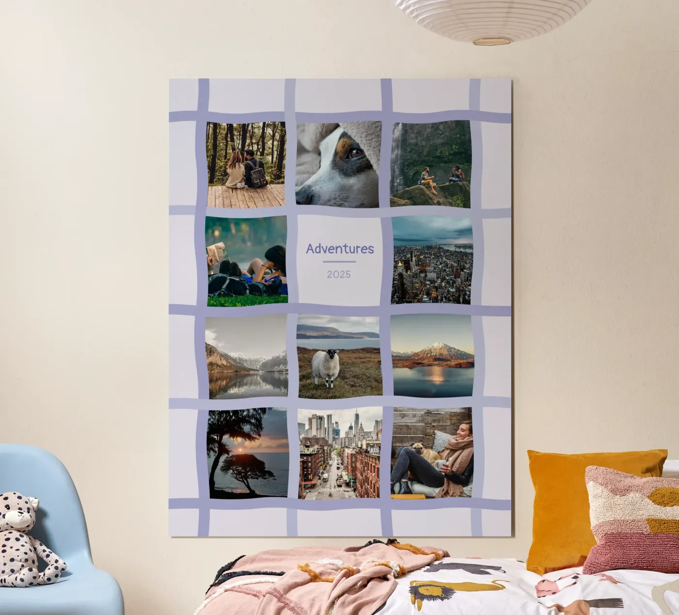 Wiggle Collage poster da Collage Corner