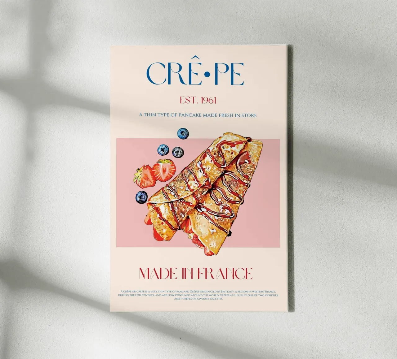 Crepe Print canvas by KOKRPrints