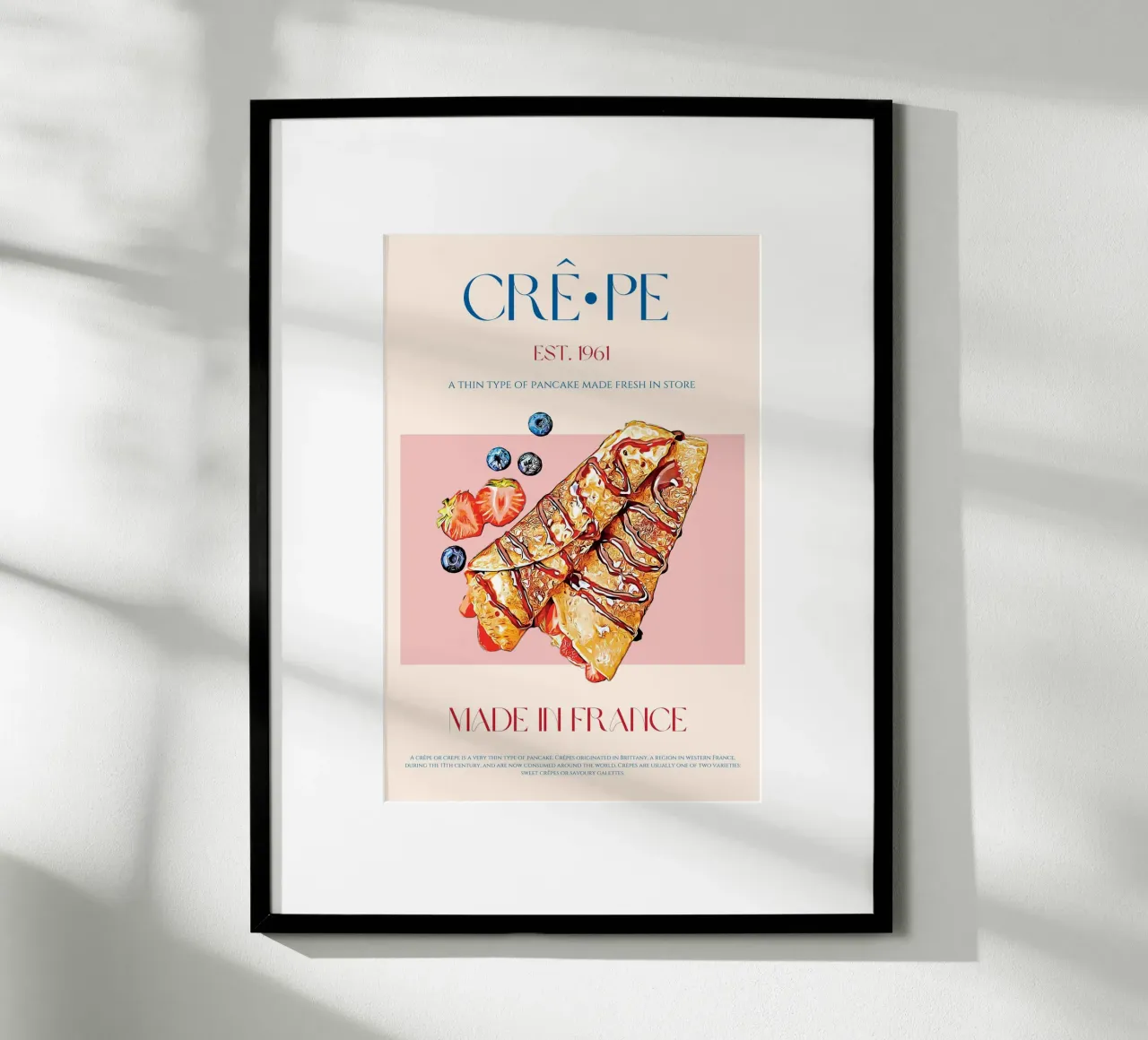 Crepe Print poster by KOKRPrints