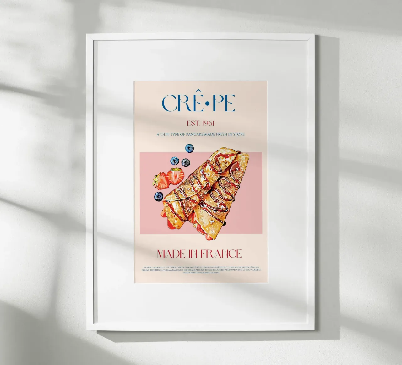 Crepe Print poster by KOKRPrints