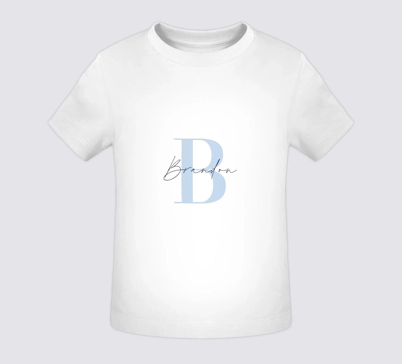 Individueller Baby-Namensdruck Baby T-Shirt von Prints By Ayleen