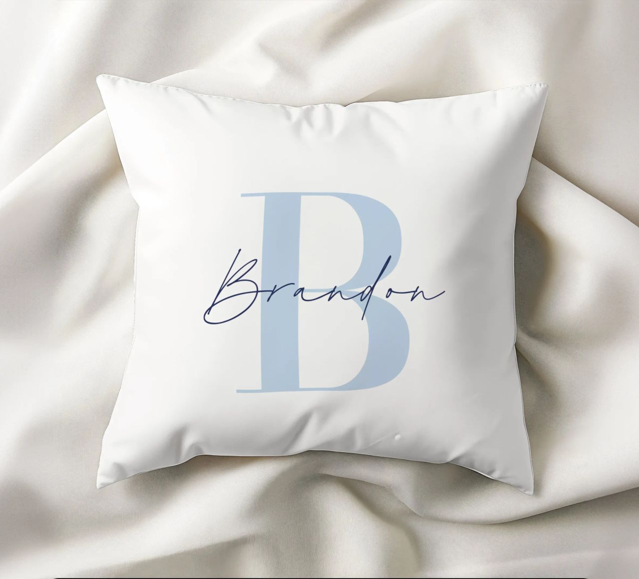 Individueller Baby-Namensdruck Kissen von Prints By Ayleen