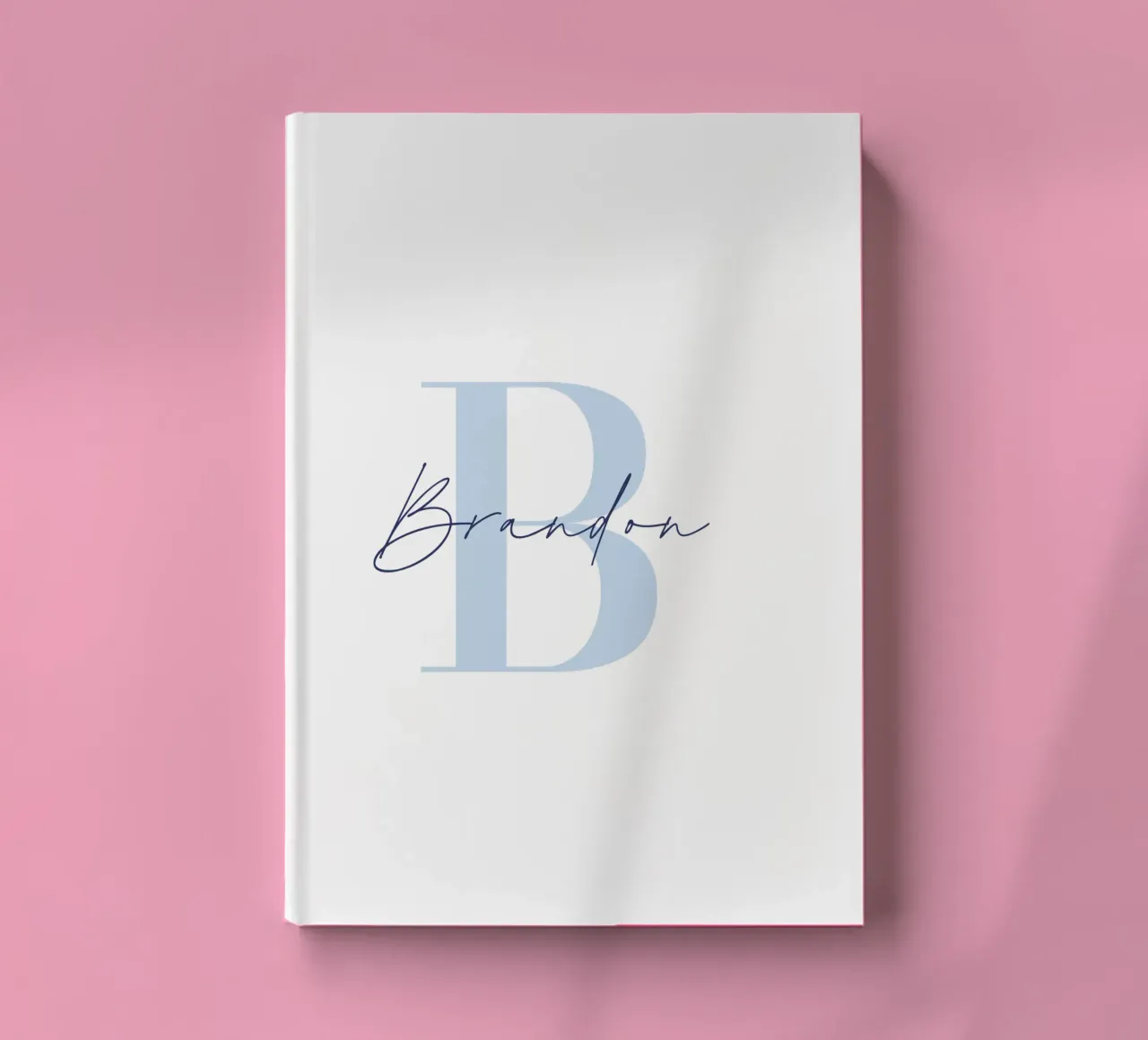 Custom Baby Name Print notebook by Prints By Ayleen