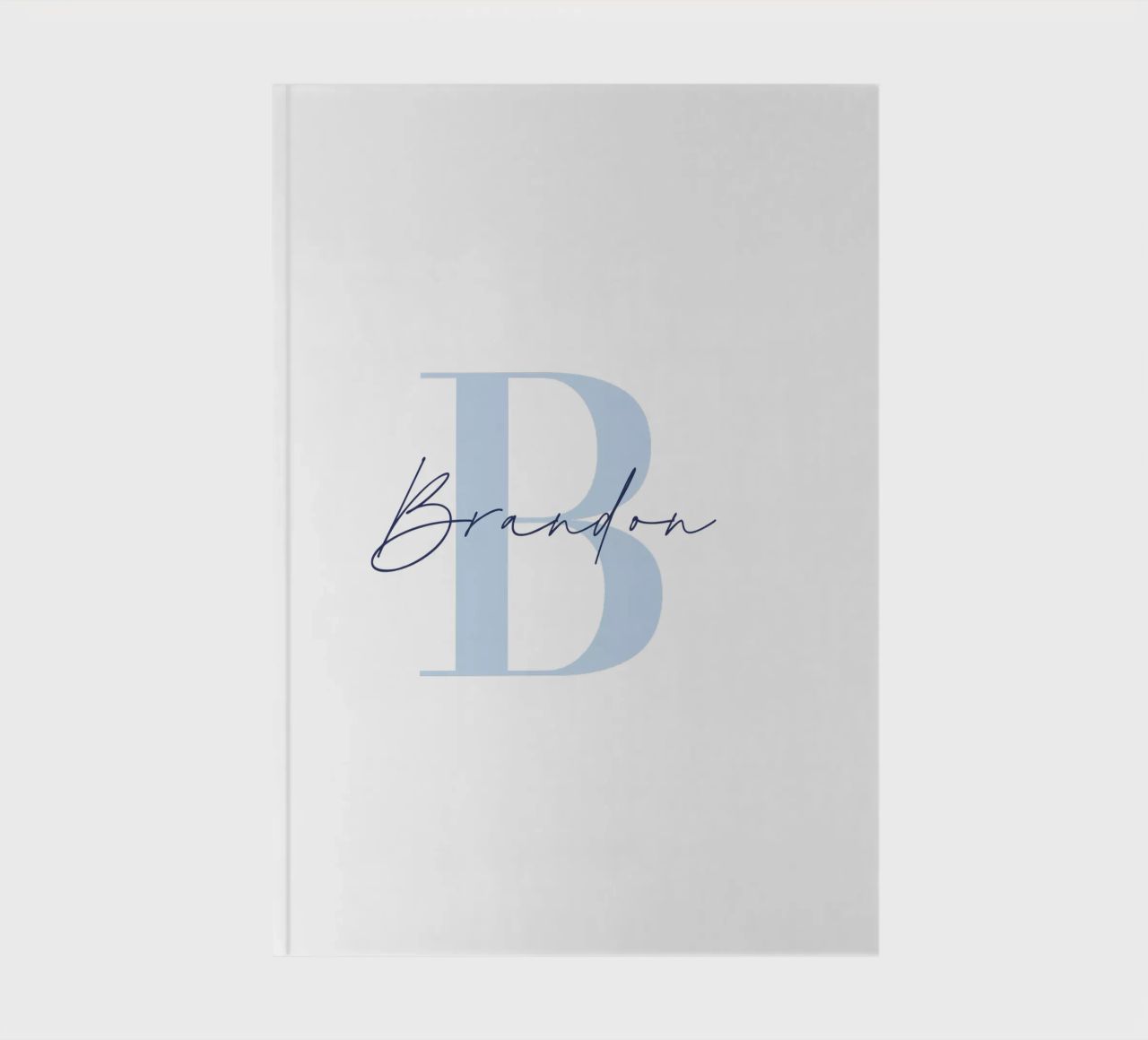Individueller Baby-Namensdruck Notizbuch von Prints By Ayleen