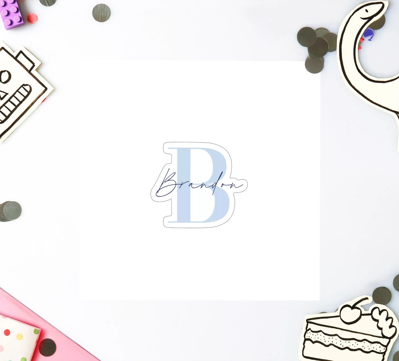 Individueller Baby-Namensdruck Sticker von Prints By Ayleen