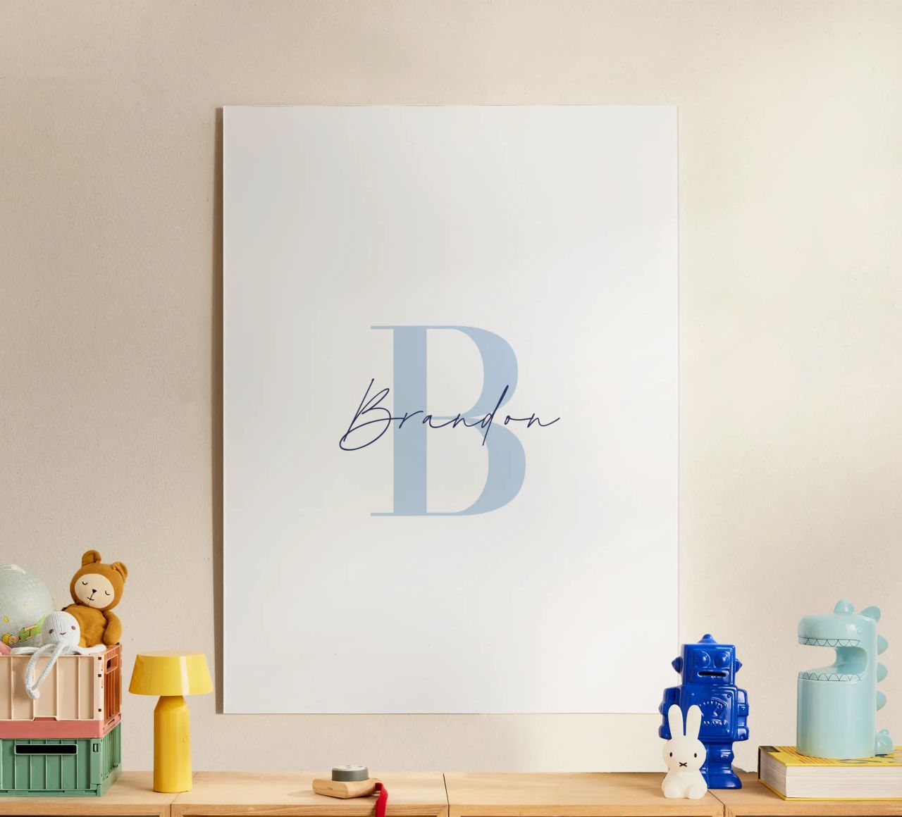 Individueller Baby-Namensdruck Acryl-Glas von Prints By Ayleen