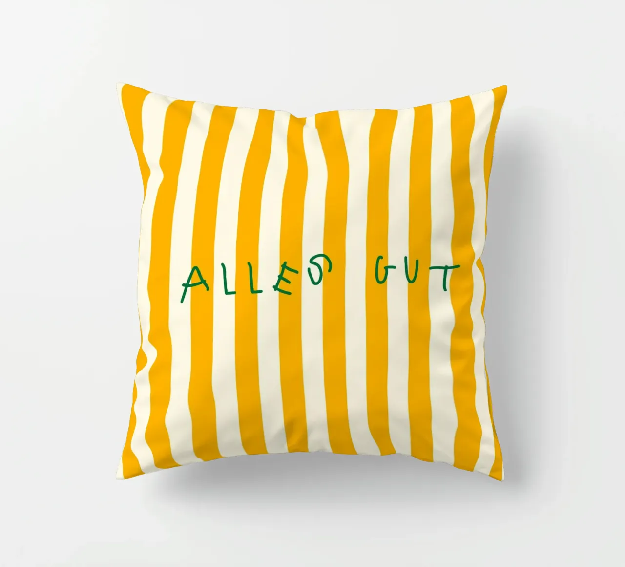 Alles Gut - All is Well cuscino da Attaboy Dsgn