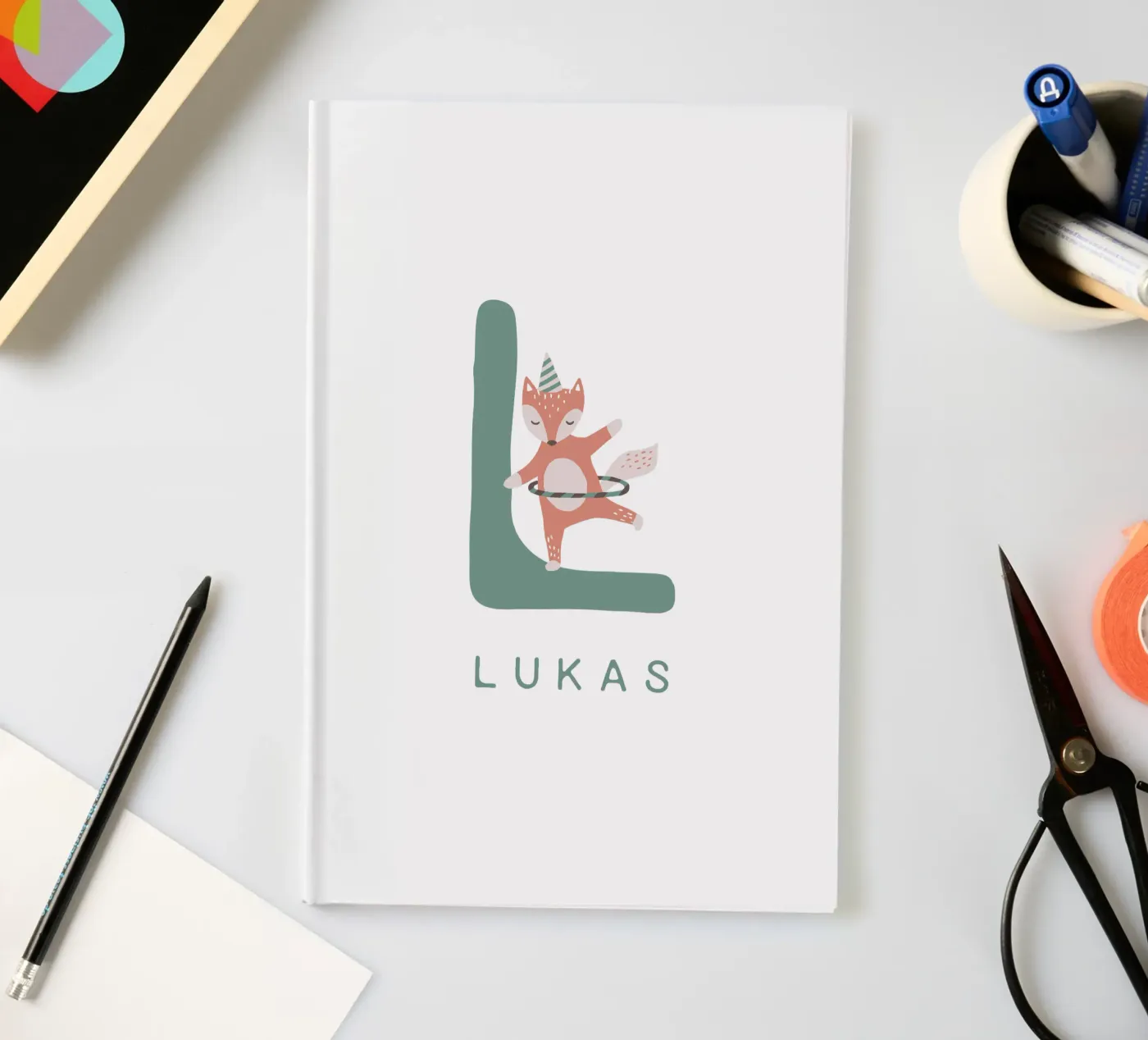 Cute Fox quaderno da Kartenliebe