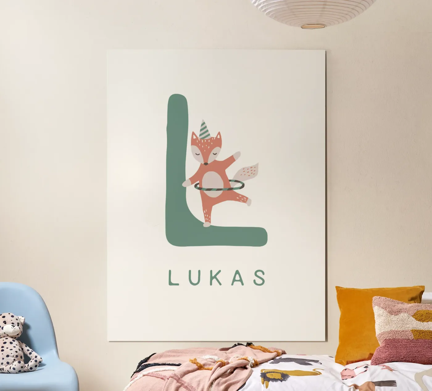 Cute Fox poster by Kartenliebe