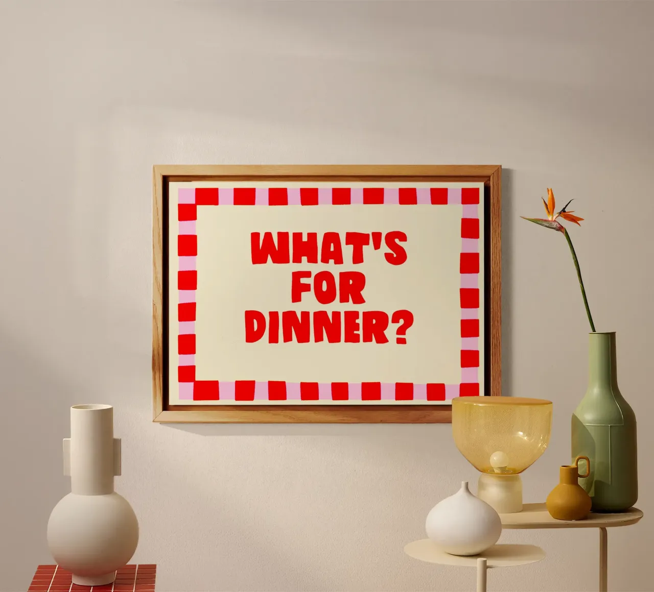 What’s for Dinner? alluminio dibond da Attaboy Dsgn