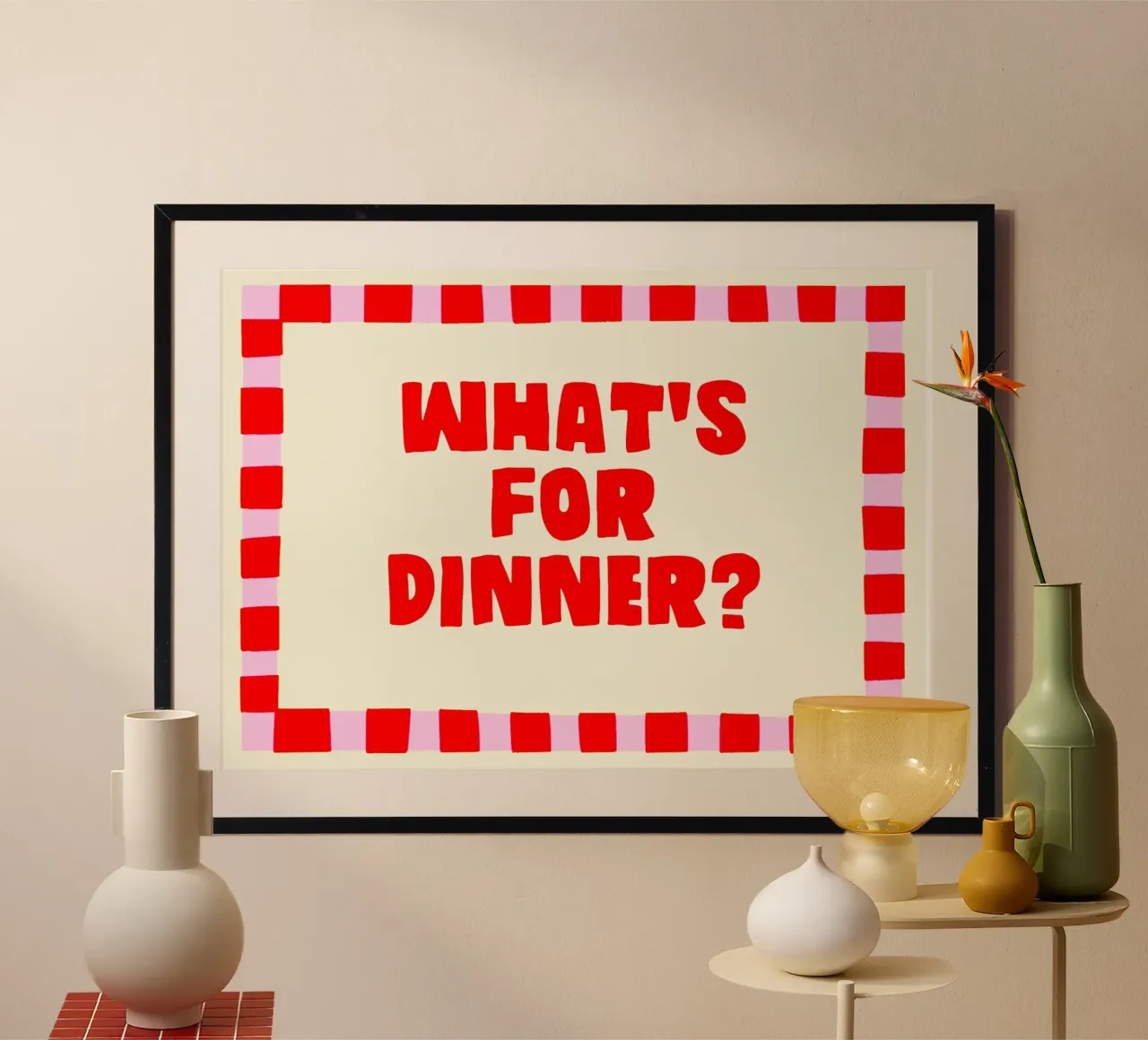 What’s for Dinner? carta hahnemühle da Attaboy Dsgn