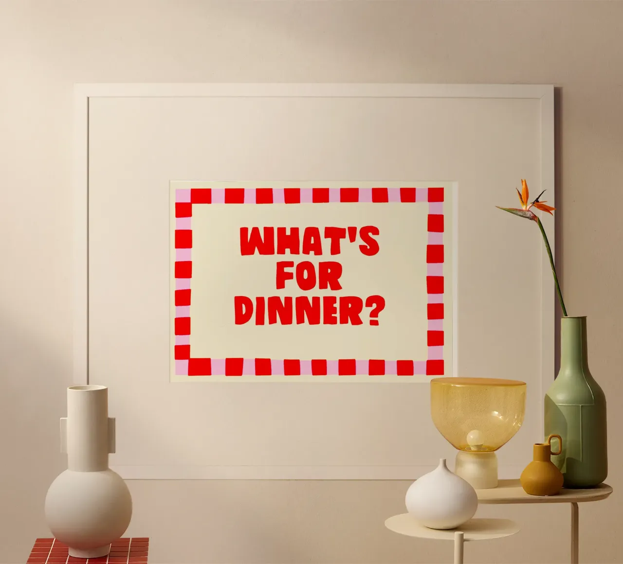 What’s for Dinner? carta hahnemühle da Attaboy Dsgn