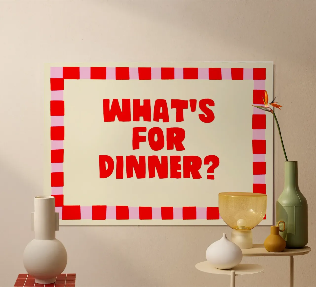 What’s for Dinner? carta hahnemühle da Attaboy Dsgn