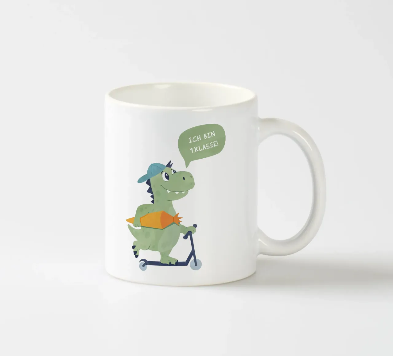Scooter Dino tazza in ceramica da Kartenliebe