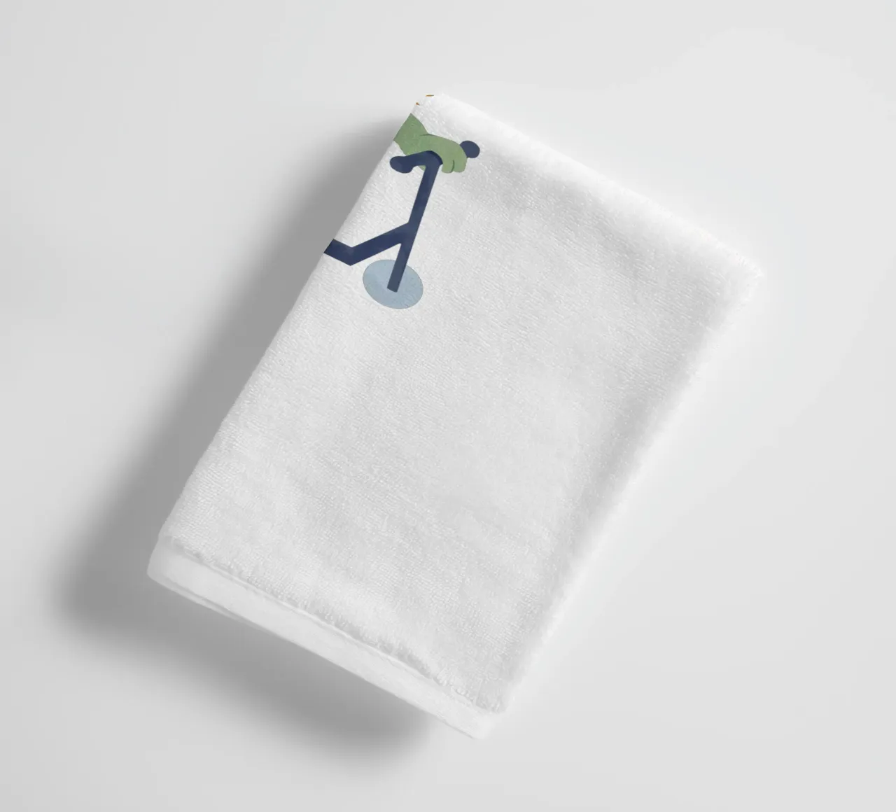 Scooter Dino towel by Kartenliebe