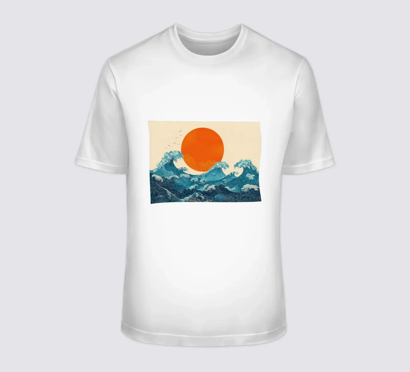 Sole e mare t-shirt da IamHomeStudio