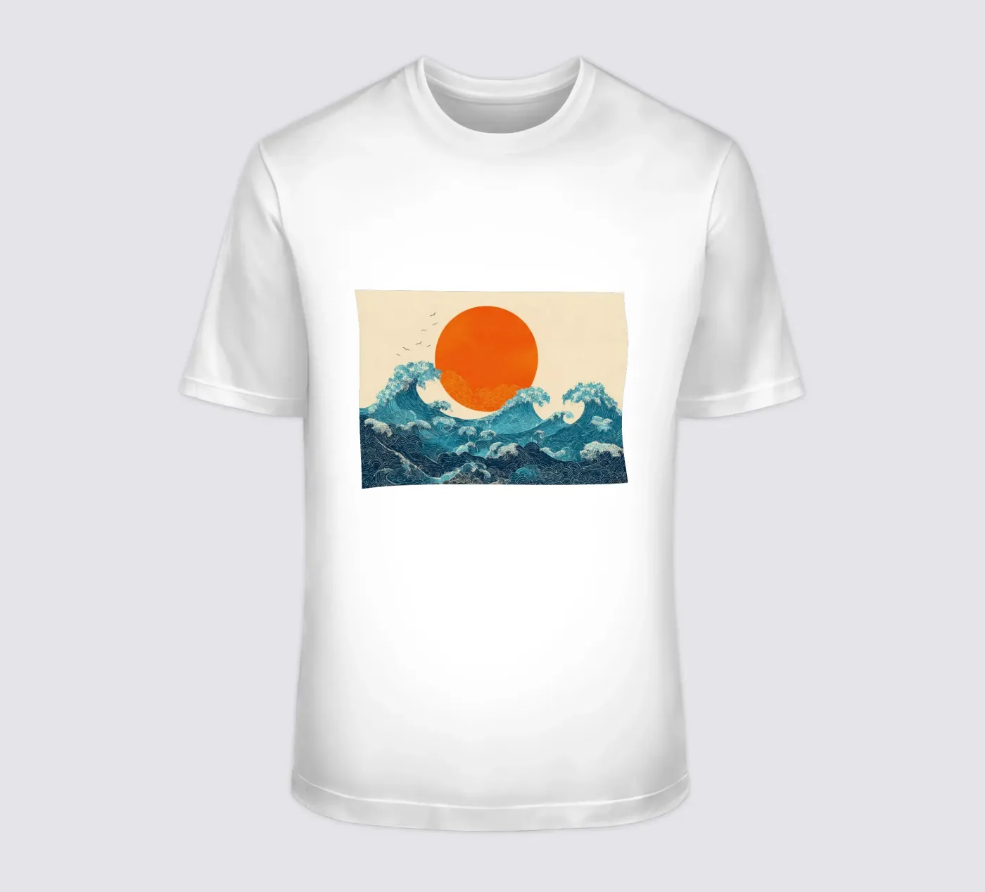 Sole e mare t-shirt da IamHomeStudio
