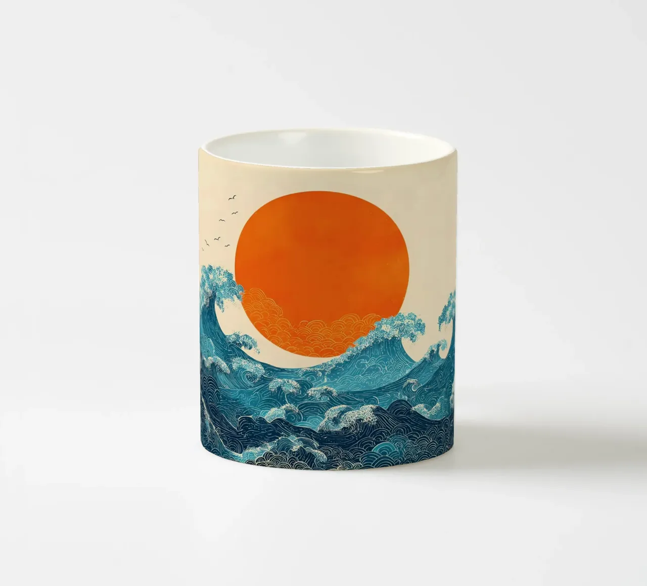 Sole e mare tazza in ceramica da IamHomeStudio