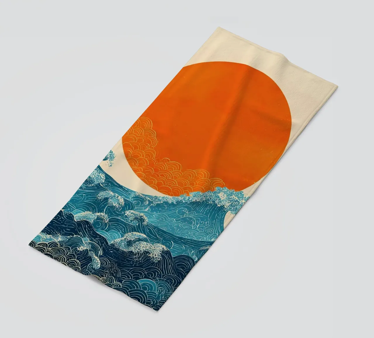 Sole e mare telo mare da IamHomeStudio