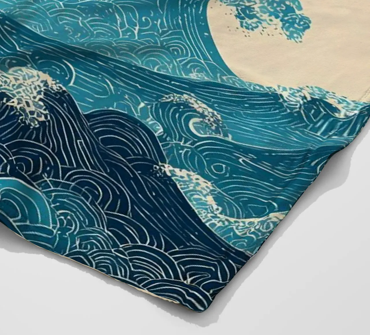 Sole e mare coperta in pile da IamHomeStudio