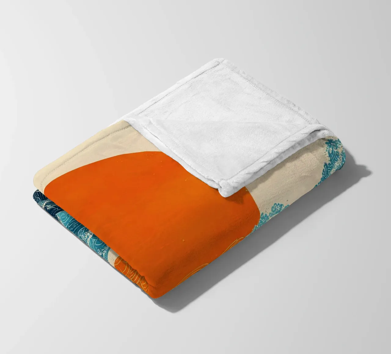 Sole e mare coperta in pile da IamHomeStudio