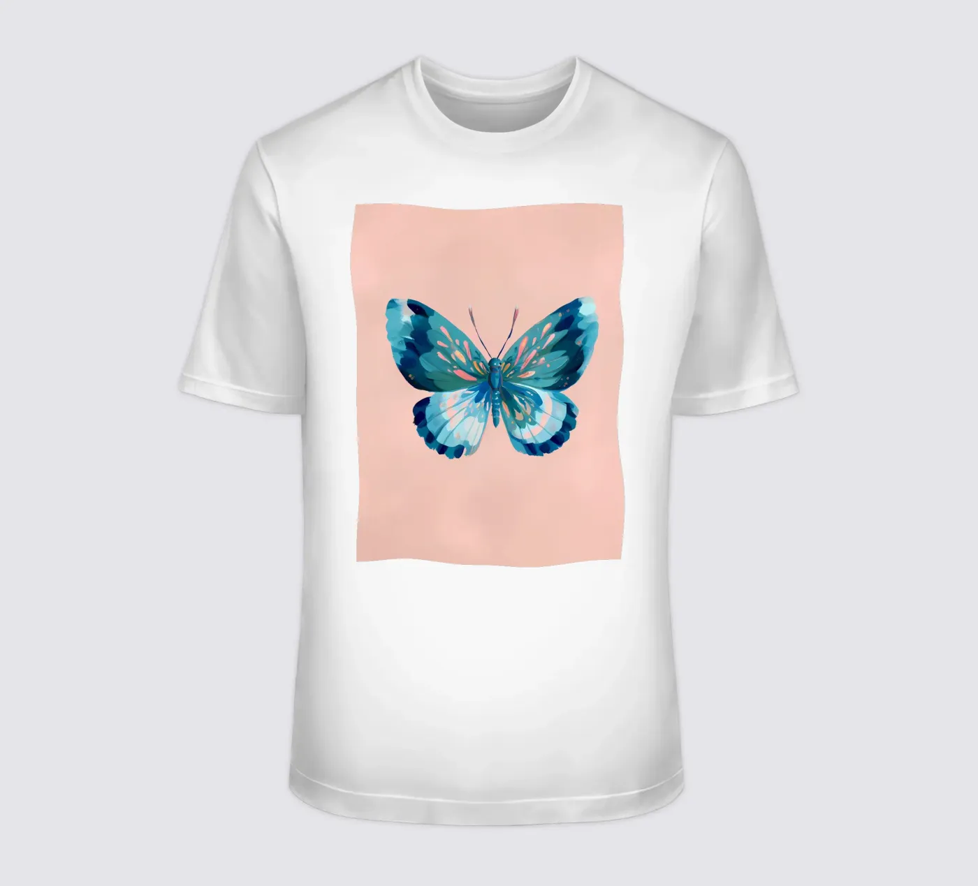Farfalla blu t-shirt da IamHomeStudio