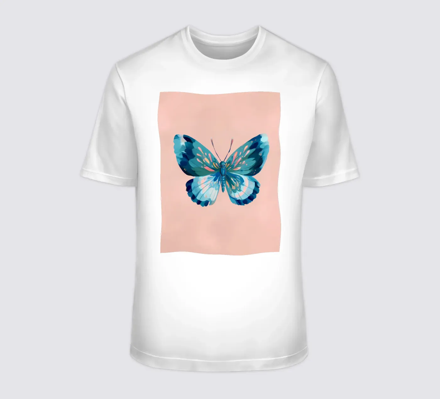 Farfalla blu t-shirt da IamHomeStudio