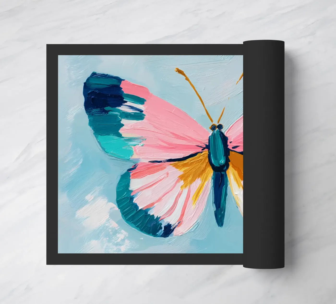 Butterfly deurmat van IamHomeStudio