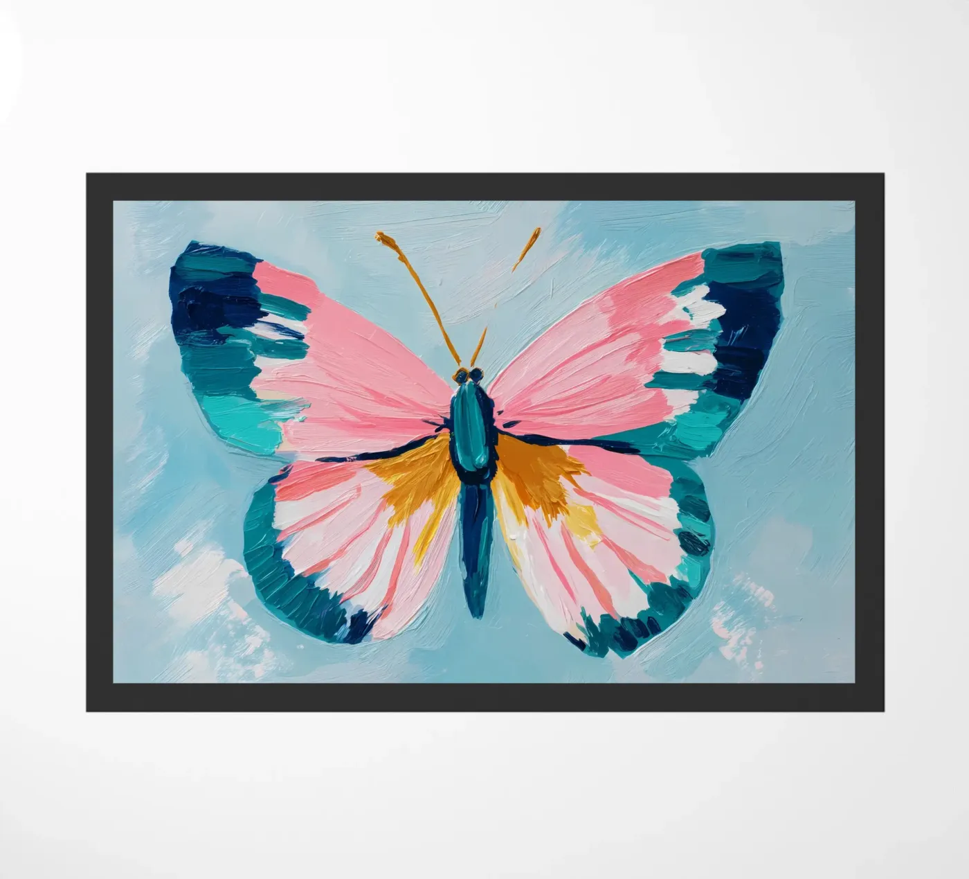 Butterfly deurmat van IamHomeStudio