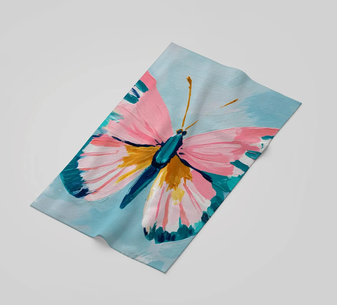 Butterfly strandhanddoek van IamHomeStudio