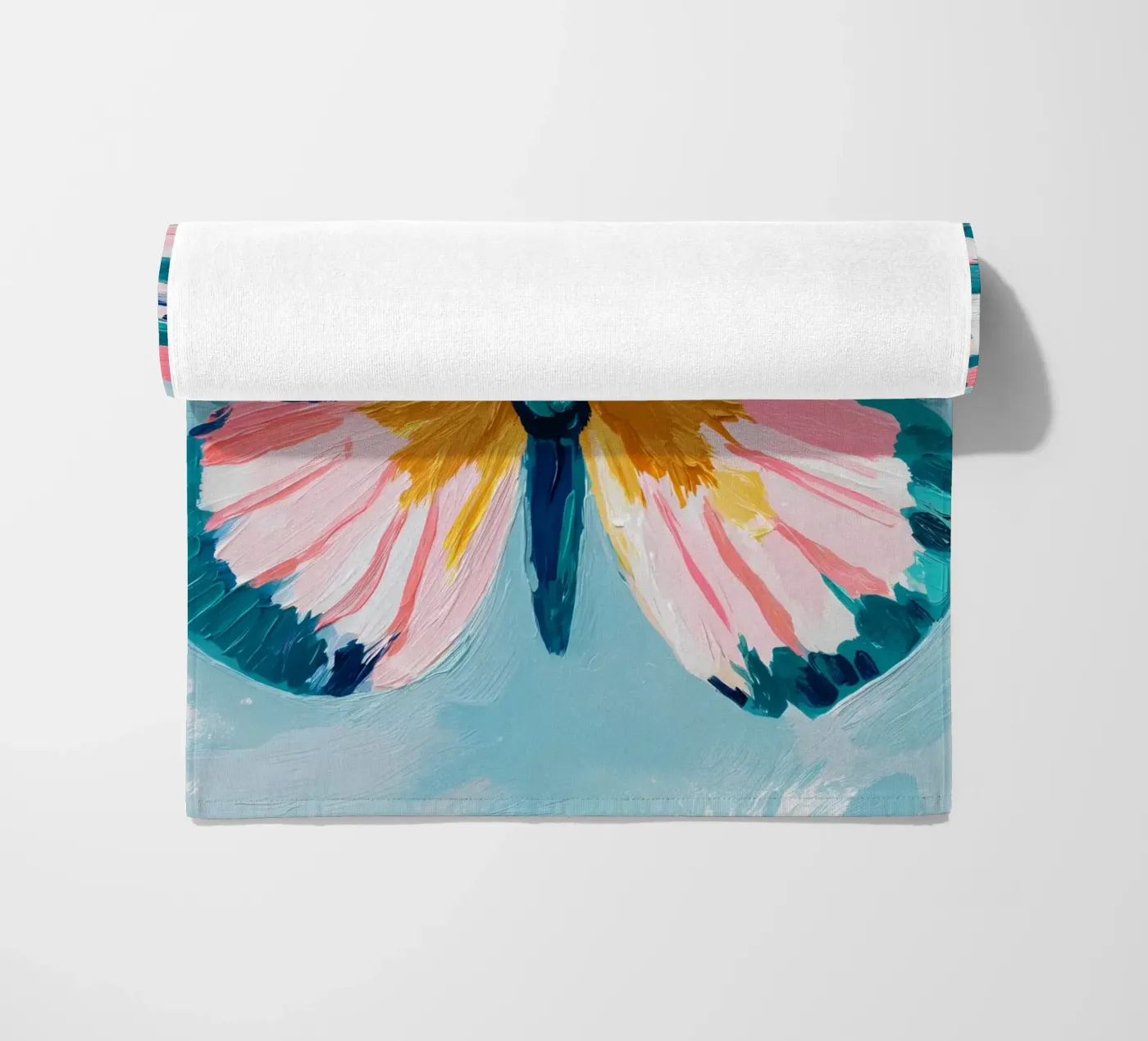 Butterfly strandhanddoek van IamHomeStudio