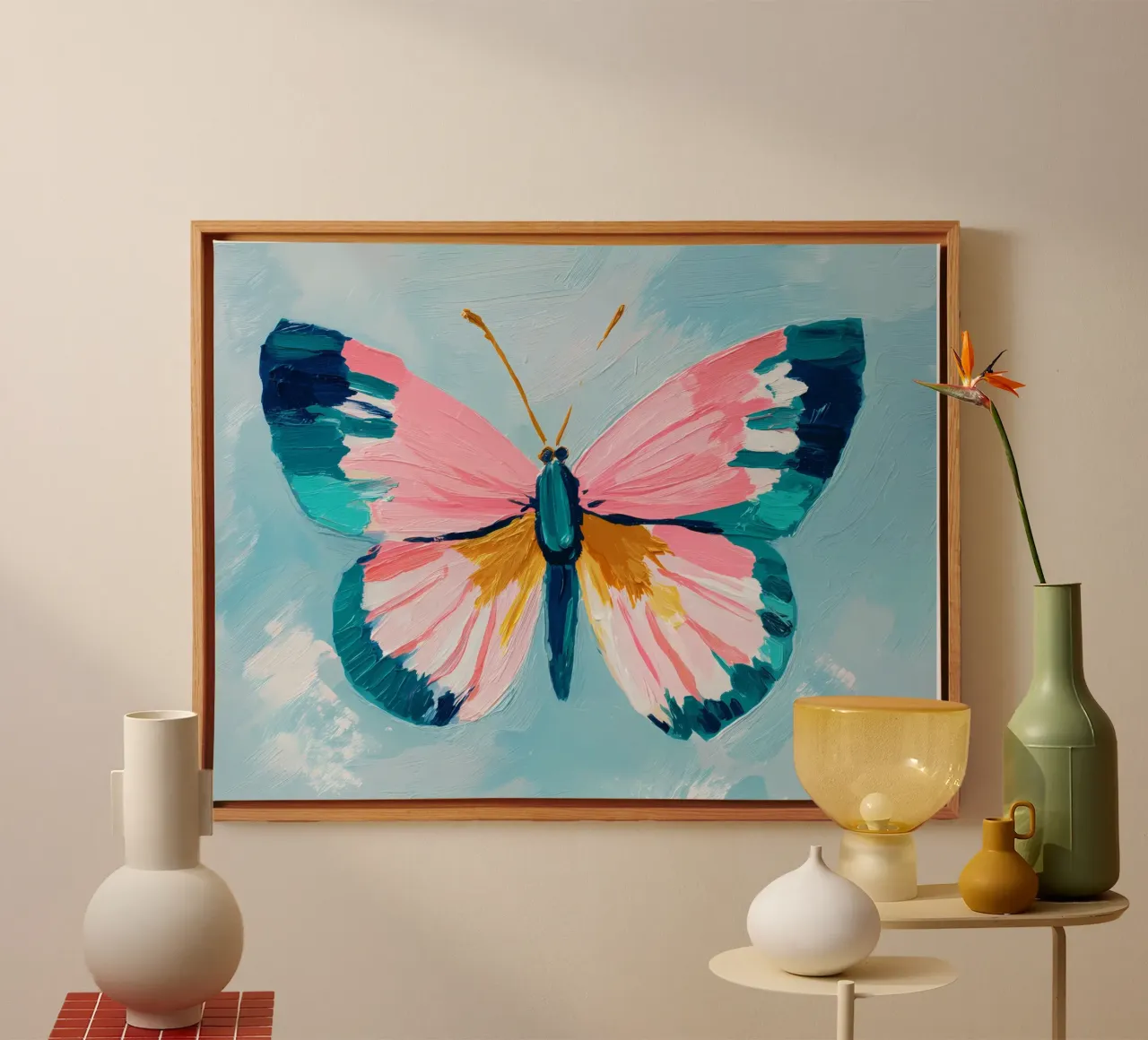 Farfalla tela da IamHomeStudio