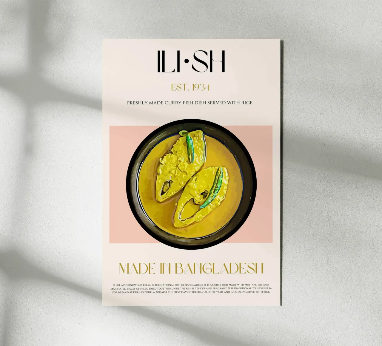 Ilish Print forex plate by KOKRPrints