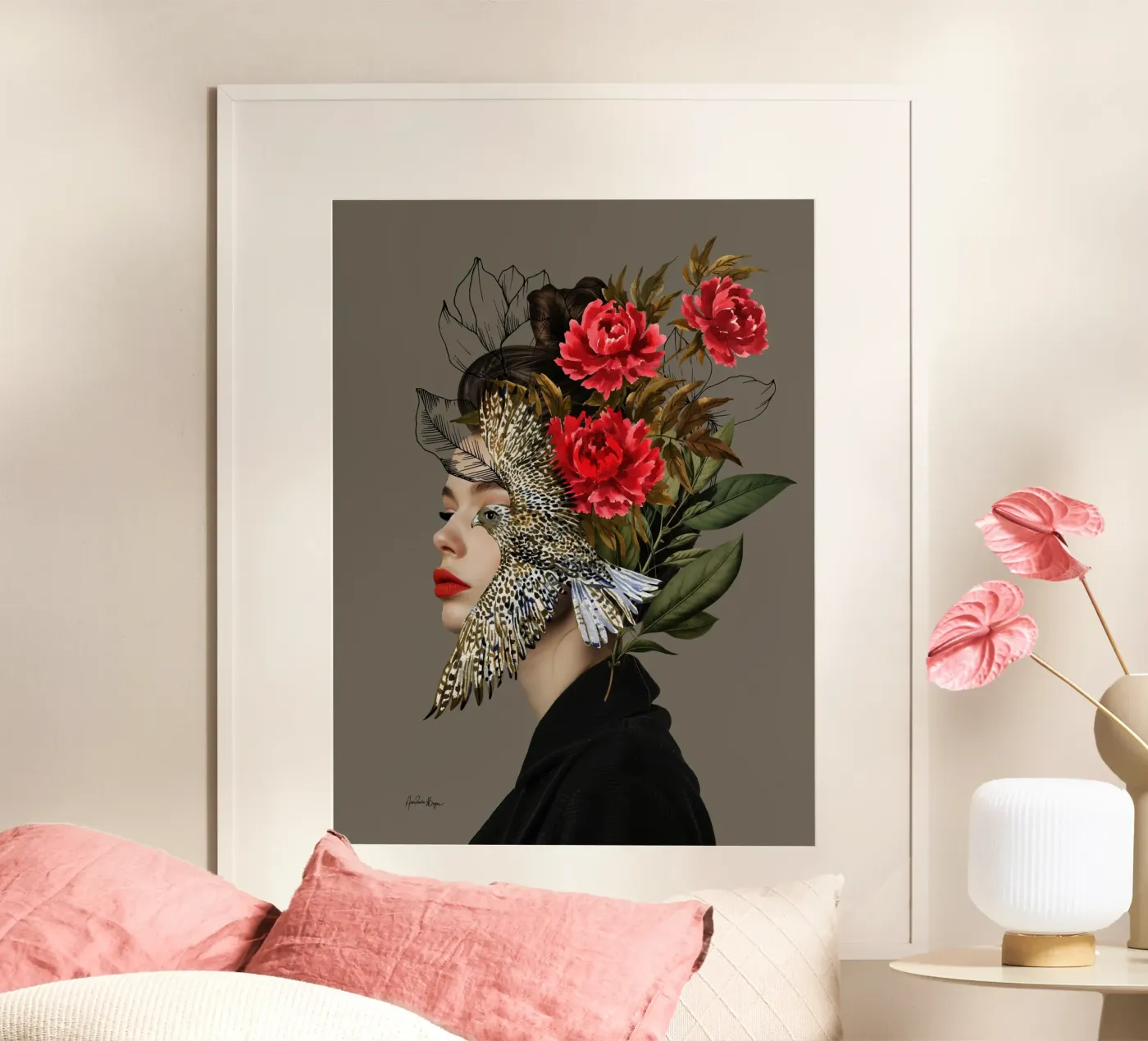 Jade Poster von Ana Paula Hoppe