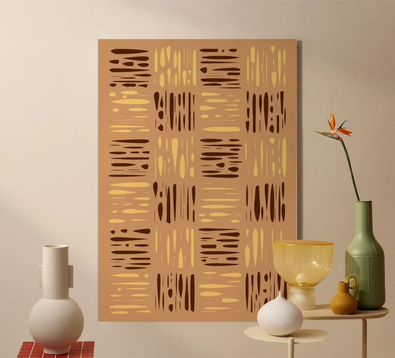 Stripes acrylic glass by Marosie