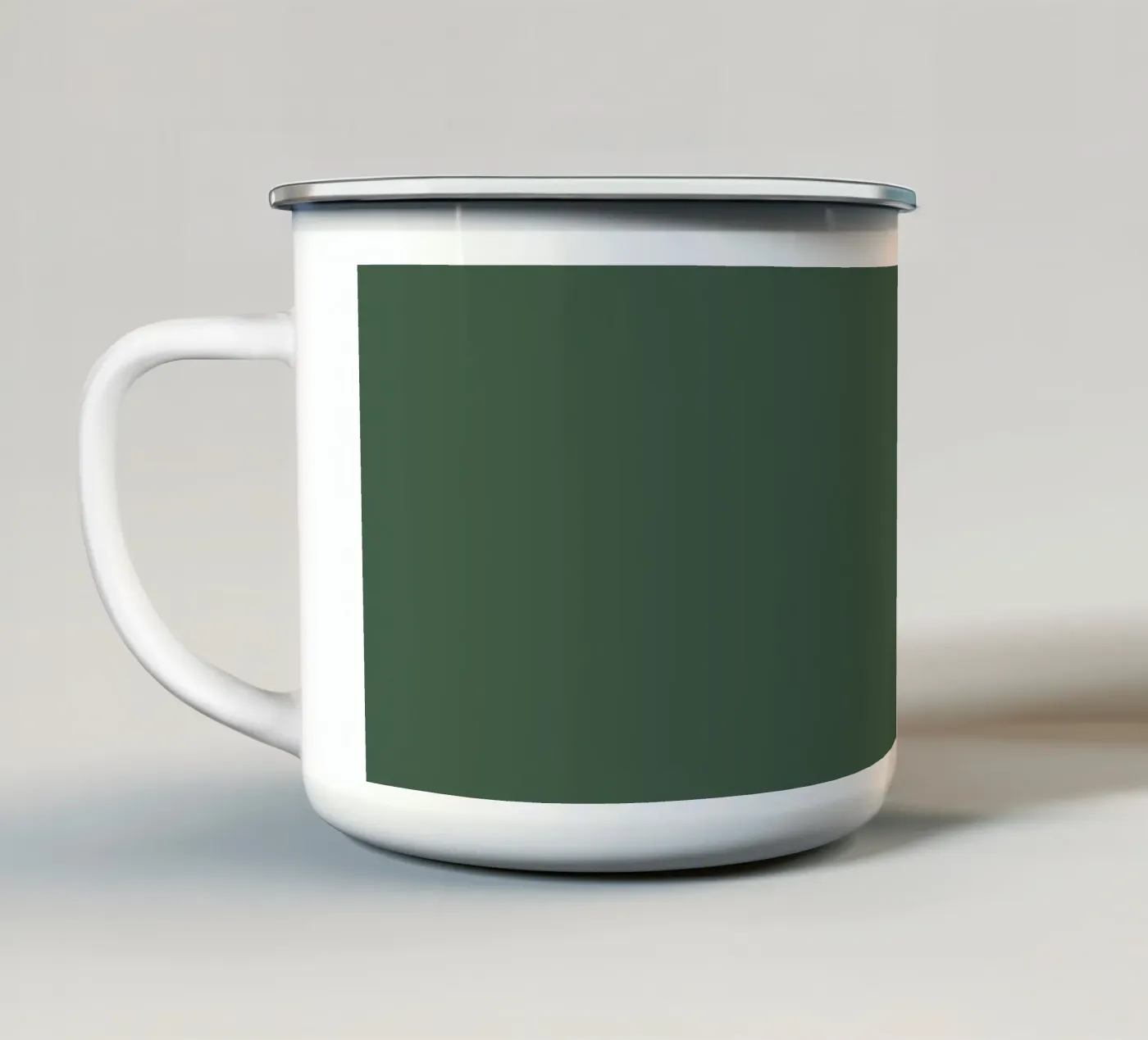 Kicker enamel mug by Kartenliebe