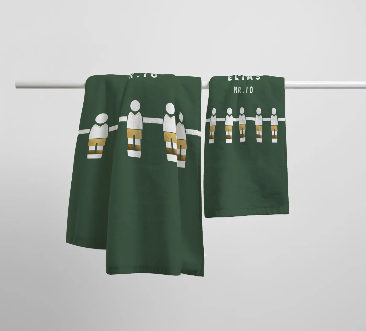 Kicker badhanddoek van Kartenliebe