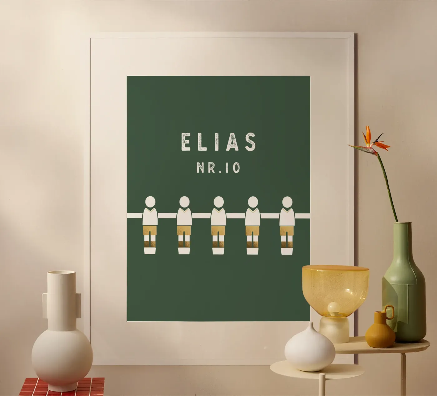 Kicker poster by Kartenliebe