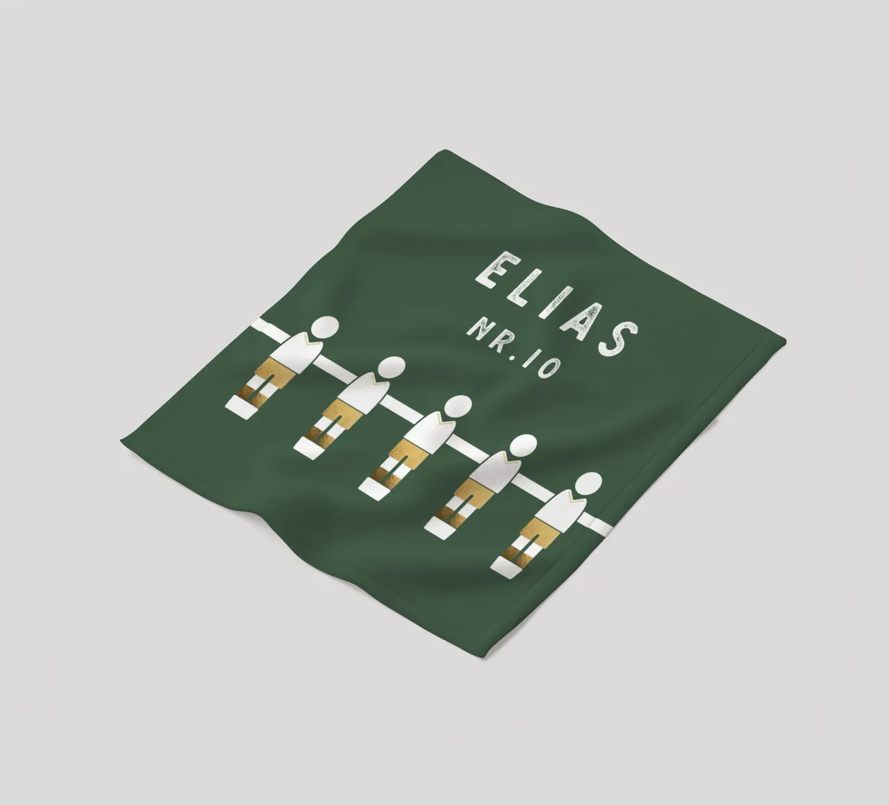 Kicker Fleecedecke von Kartenliebe