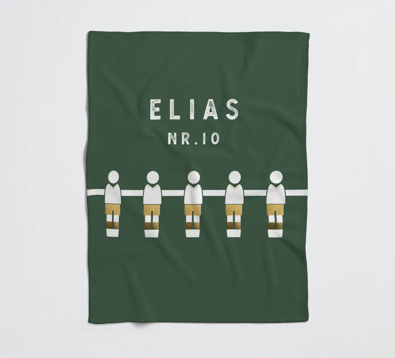 Kicker Fleecedecke von Kartenliebe