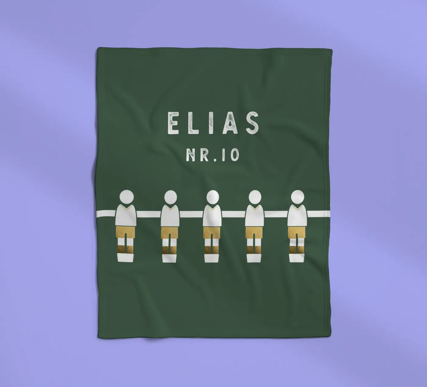 Kicker Fleecedecke von Kartenliebe