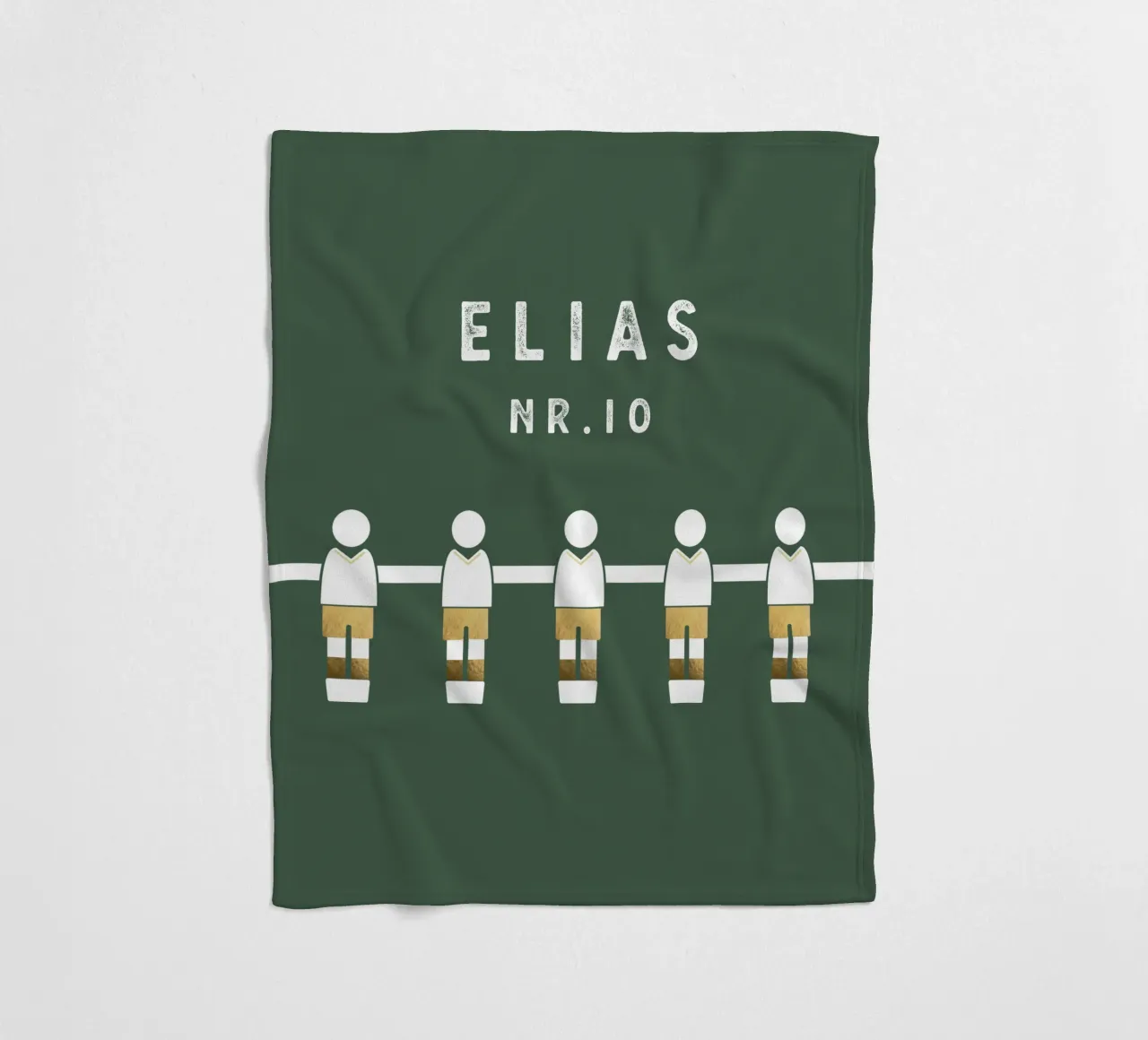 Kicker Fleecedecke von Kartenliebe