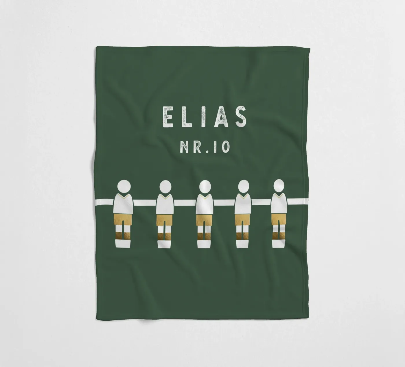 Kicker Fleecedecke von Kartenliebe